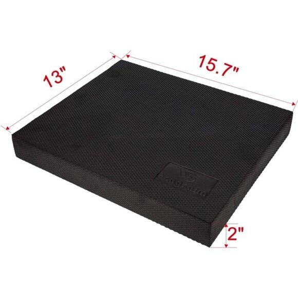 Balance Pad, Non-Slip Foam Mat & Ankles Knee Pad Cushion, 15.7 x 13 x 2 Inch - Picture 5 of 7
